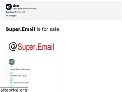 Sites similar to super.email
