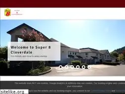 Sites similar to super8cloverdale.com