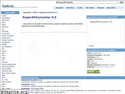 Sites similar to superavconverter-9-5-indir.indir21.com