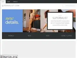 Sites similar to superbalist.co.za