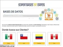 Sites similar to superbasesdedatos.com
