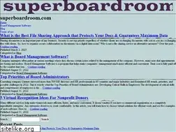 Sites similar to superboardroom.com