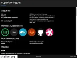 Sites similar to superboring.dev