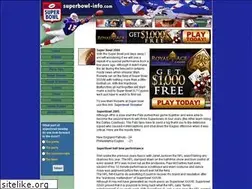 Sites similar to superbowl-info.com