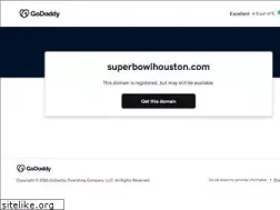 Sites similar to superbowlhouston.com