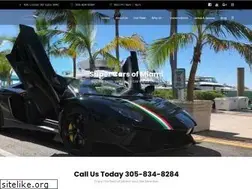 Sites similar to supercarsofmiami.com