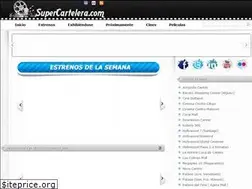 Sites similar to supercartelera.com