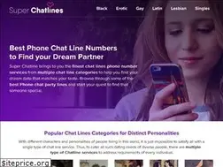 Sites similar to superchatlines.com