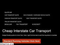 Sites similar to supercheapcartransport.com.au