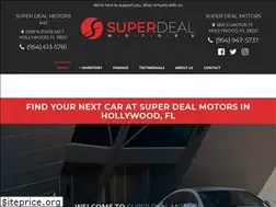 Sites similar to superdealmotors.net