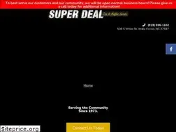 Sites similar to superdealtireservice.com