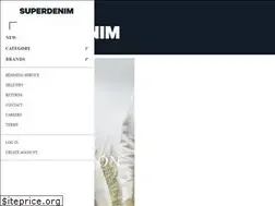 Sites similar to superdenim.com