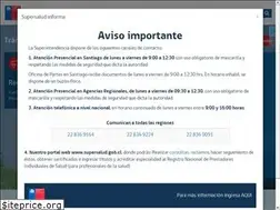 Sites similar to superdesalud.gob.cl