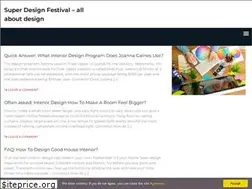 Sites similar to superdesignfestival.com