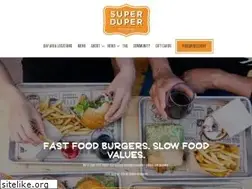 Sites similar to superduperburgers.com