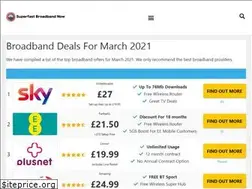 Sites similar to superfastbroadbandnow.com