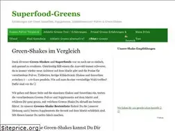 Sites similar to superfood-greens.com