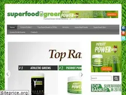 Sites similar to superfoodgreendrinks.com
