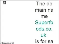 Sites similar to superfoods.co.uk
