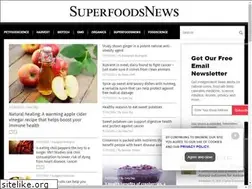 Sites similar to superfoodsnews.com