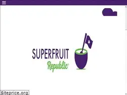 Sites similar to superfruitrepublic.com