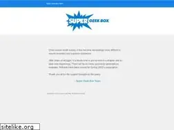 Sites similar to supergeekbox.com
