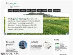 Sites similar to supergen-bioenergy.net