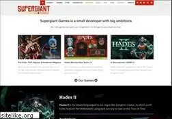 Sites similar to supergiantgames.com