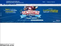 Sites similar to supergirosatlantico.com.co