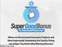 Sites similar to supergoodbonus.com