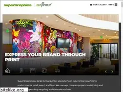 Sites similar to supergraphics.com