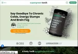 Sites similar to supergreentonik.com