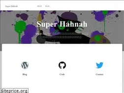 Sites similar to superhahnah.com