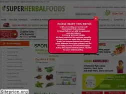 Sites similar to superherbalfoods.com