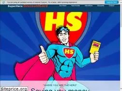 Sites similar to superherodiscountcard.com