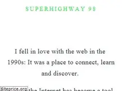 Sites similar to superhighway98.com