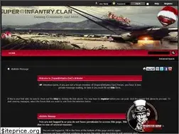 Sites similar to superinfantryclan.com