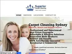 Sites similar to superiorcarpetcleaning.com.au