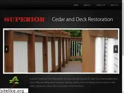 Sites similar to superiorcedarstl.com