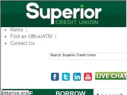 Sites similar to superiorcu.com