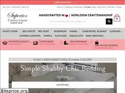 Sites similar to superiorcustomlinens.com