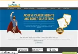 Sites similar to superiorfakedegrees.com