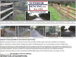 Sites similar to superiorfencing.net