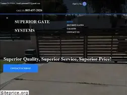 Sites similar to superiorgatesystems.com