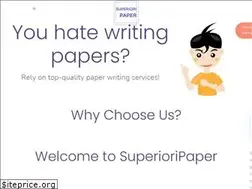 Sites similar to superioripaper.net
