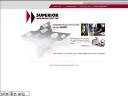 Sites similar to superiormetalproductsco.com
