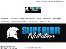 Sites similar to superiornutritiondapto.com.au