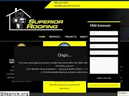 Sites similar to superiorroof.com