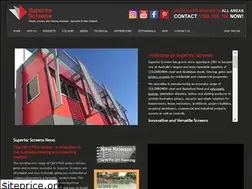 Sites similar to superiorscreens.com.au