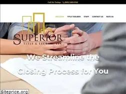 Sites similar to superiortitletn.com